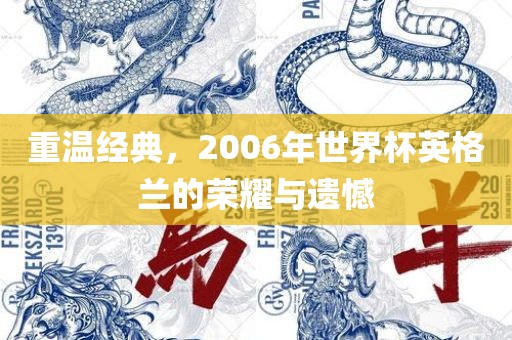 重温经典，2006年世界杯英格兰的荣耀与遗憾