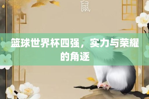篮球世界杯四强，实力与荣耀的角逐