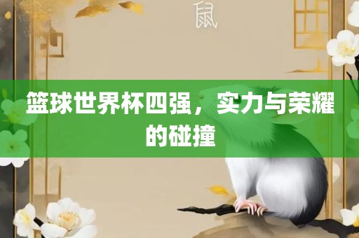 篮球世界杯四强，实力与荣耀的碰撞广西贺州市华昌新材料有限公司
