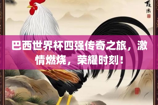 巴西世界杯四强传奇之旅，激情燃烧，荣耀时刻！广西贺州市华昌新材料有限公司