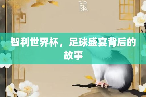 智利世界杯，足球盛宴背后的故事