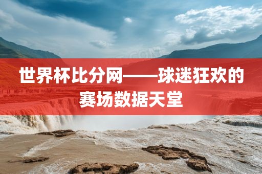 世界杯比分网——球迷狂欢的赛场数据天堂