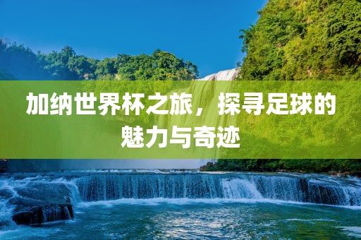 加纳世界杯之旅，探寻足球的魅力与奇迹