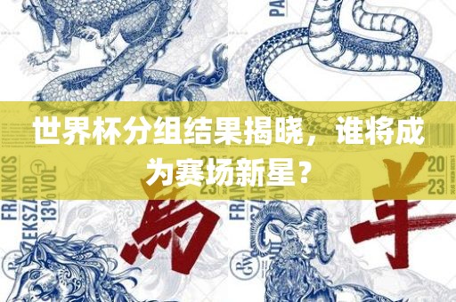 世界杯分组结果揭晓，谁将成为赛场新星？