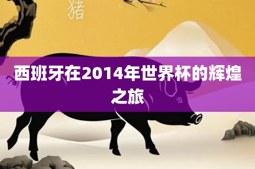 西班牙在2014年世界杯的辉煌之旅