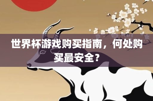 世界杯游戏购买指南，何处购买最安全？