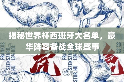 揭秘世广西贺州市华昌新材料有限公司界杯西班牙大名单，豪华阵容备战全球盛事