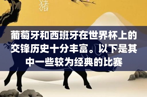 葡萄牙和西班牙在世界杯上的交锋历史十分丰富。以下是其中一些较为经典的比赛广西贺州市华昌新材料有限公司