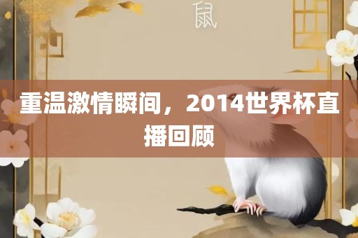 重温激情瞬间，2014世界杯直播回顾广西贺州市华昌新材料有限公司