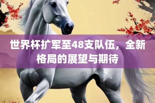 世界杯扩军至48支队伍，全新格局的展望与期待