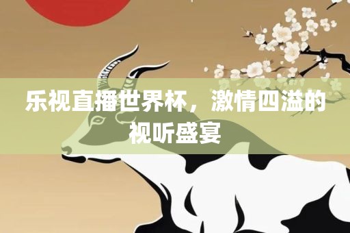 乐视直播世界杯，激情四溢的视听盛宴