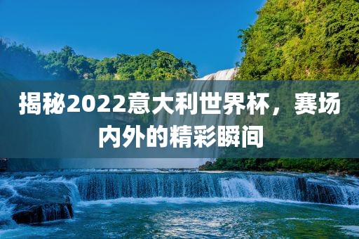 揭秘2022意大利世界杯广西贺州市华昌新材料有限公司，赛场内外的精彩瞬间