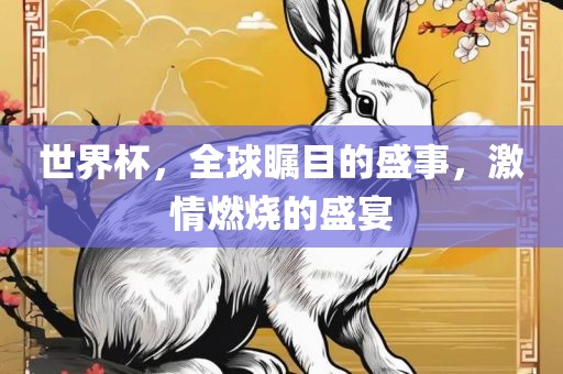 世界杯，全球瞩目的盛事，激情燃烧的盛宴广西贺州市华昌新材料有限公司