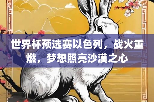 世界杯预选赛以色列，战火重燃，梦想照亮沙漠之心广西贺州市华昌新材料有限公司