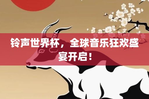 铃声世界杯，全球音乐狂欢盛宴开启！广西贺州市华昌新材料有限公司