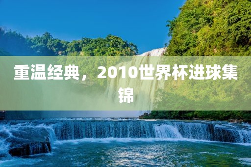 重温经典，2010世界杯进球集锦广西贺州市华昌新材料有限公司