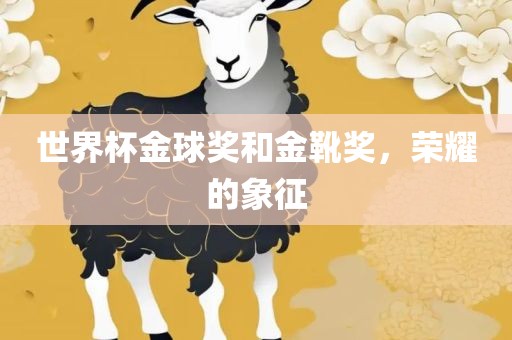 世界杯金球奖和金靴奖，荣耀的象征