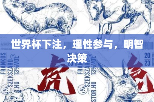 世界杯下注，理性参与，明智决策