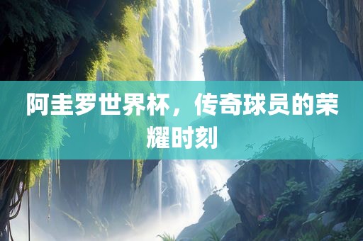 阿圭罗世界杯，传奇球员的荣耀时刻