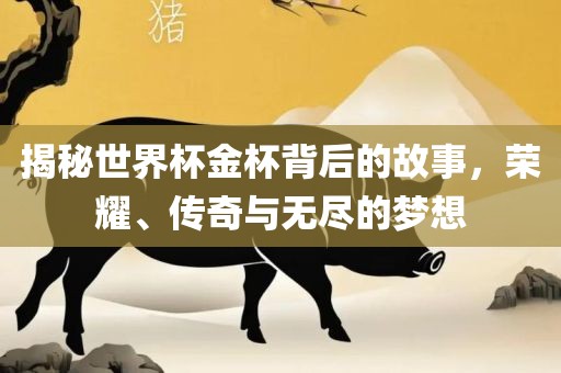 揭秘世界杯金杯背后的故事，荣耀、传奇与无尽的梦想