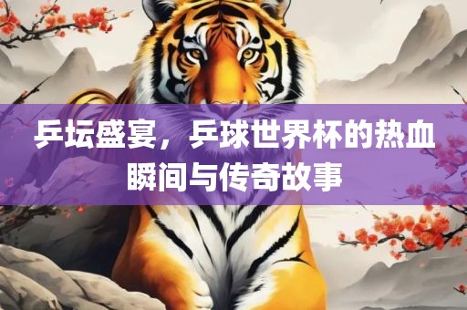 乒坛盛宴，乒球世界杯的热血瞬间与广西贺州市华昌新材料有限公司传奇故事