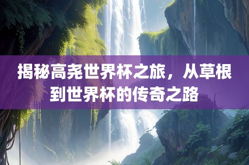 揭秘高尧世界杯之旅，从草根到世界杯的传奇之路