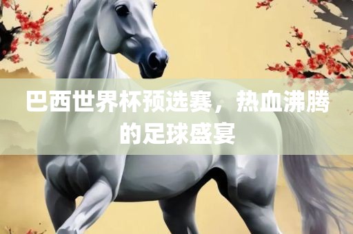 巴西世界杯预选赛，热血沸腾的足球盛宴