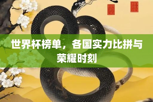 世界杯榜单，各国实力比拼与荣耀时刻广西贺州市华昌新材料有限公司