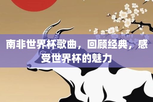 南非世界杯歌曲，回顾经典，感受世界杯的魅力