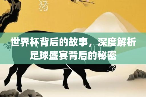 世界杯背后的故事，深度解析足球盛宴背后的秘密