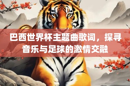 巴西世界杯主题曲歌词，探寻音乐与足球的激情交融
