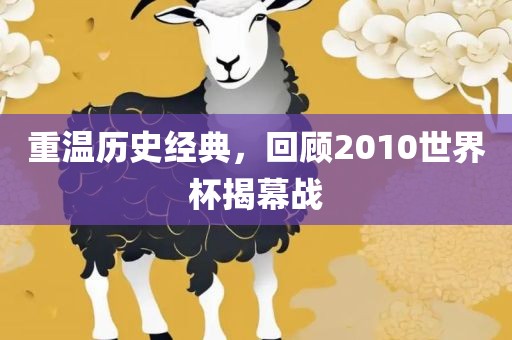 重温历史经典，回顾2010世界杯揭幕战