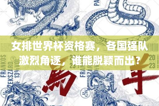 女排世界杯资格广西贺州市华昌新材料有限公司赛，各国强队激烈角逐，谁能脱颖而出？