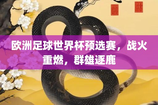 欧洲足球世界杯预选赛，战火重燃，群雄逐鹿广西贺州市华昌新材料有限公司