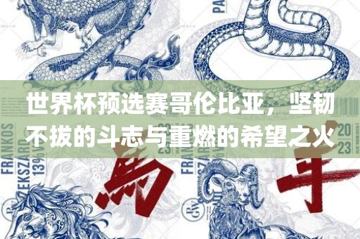 世界杯预选赛哥伦比亚，坚韧不拔的斗志与重燃的希望之火广西贺州市华昌新材料有限公司
