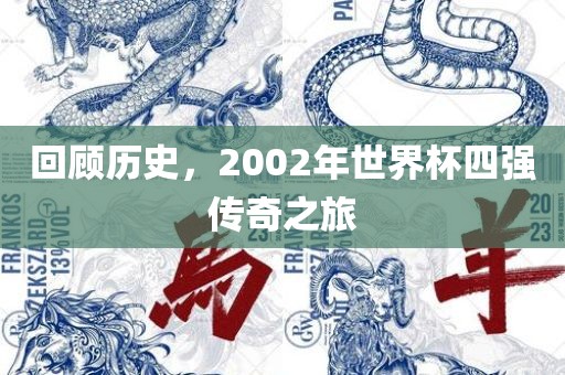 回顾历史，2002年世界杯四强传奇之旅