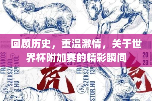 回顾历史，重温激情，关于世界杯附加赛的精彩瞬间