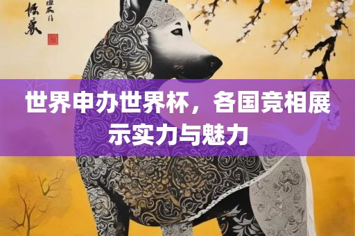 世界申办世界杯，各国竞相展示实力与魅力