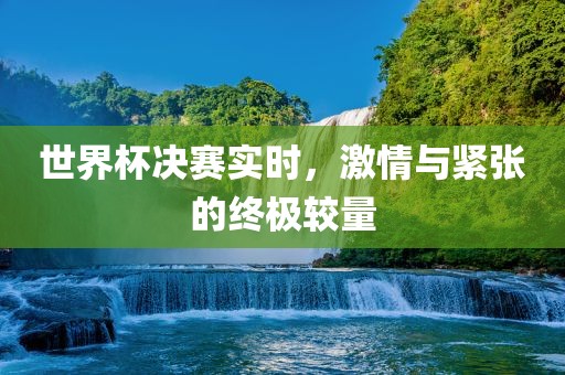 世界杯决赛实时，激情与紧张的终极较量广西贺州市华昌新材料有限公司