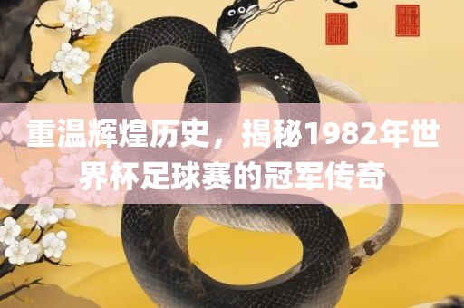 重温辉煌历史，揭秘1982年世界杯足球赛的冠军传奇广西贺州市华昌新材料有限公司