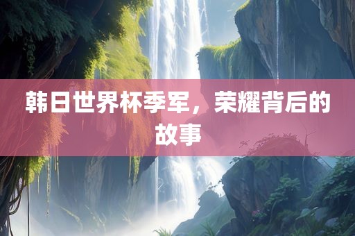 韩日世界杯季军，荣耀背后的故事