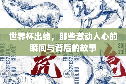 世界杯出线，那些激动人心的瞬间与背后的故事