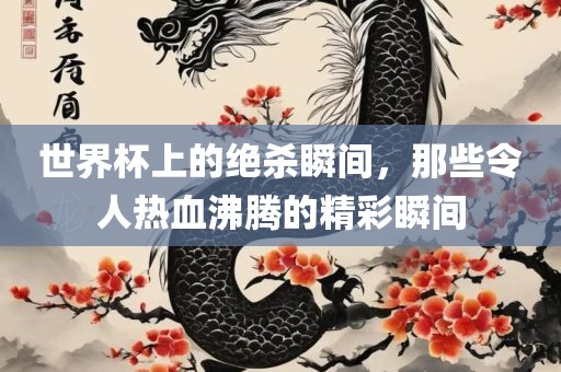 世界杯上的绝杀瞬间，那些令人热血沸腾广西贺州市华昌新材料有限公司的精彩瞬间