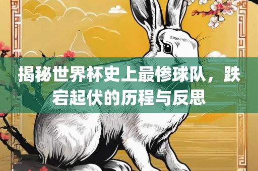 揭秘世界杯史上最惨球队，跌宕起伏的历程与反思广西贺州市华昌新材料有限公司