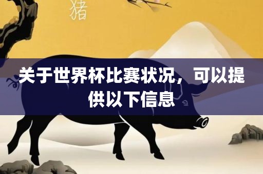 关于世界杯比赛状况，可以提供以下信息广西贺州市华昌新材料有限公司