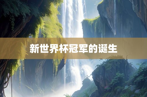 新世界杯冠军的诞生广西贺州市华昌新材料有限公司