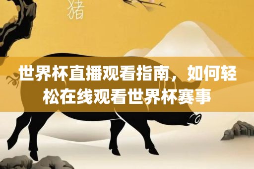 世界杯直播观看指南，如何轻松在线观看世界杯赛事广西贺州市华昌新材料有限公司