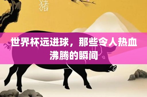 世界杯远进球，那些令人热血沸腾的瞬间