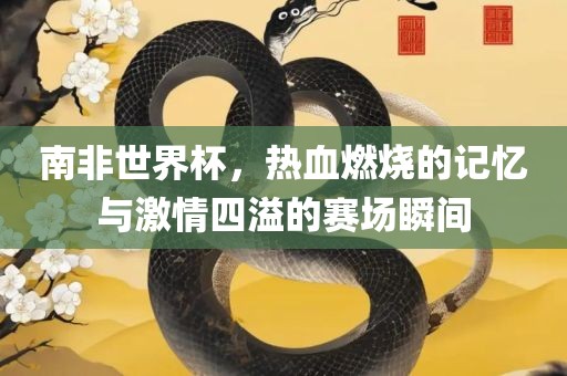 南非世界杯，热血燃烧的记忆与激情四溢的赛场瞬间