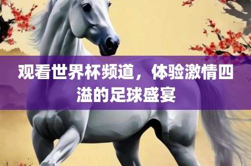观看世界杯频道，体验激情四溢的足球盛宴广西贺州市华昌新材料有限公司